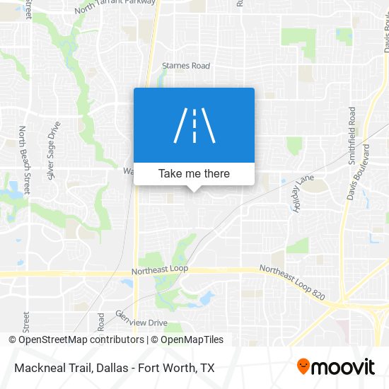 Mackneal Trail map