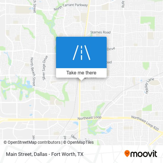 Main Street map