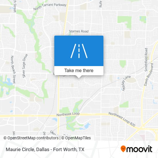 Maurie Circle map