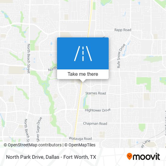 North Park Drive map