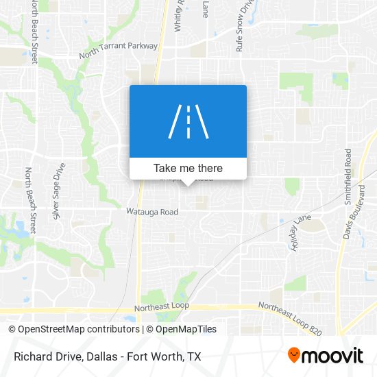 Mapa de Richard Drive