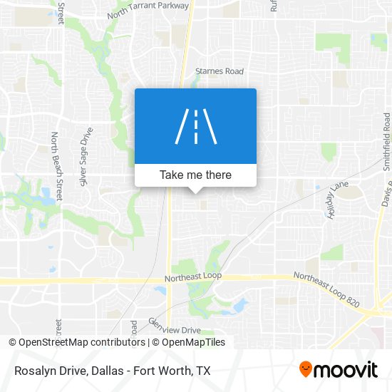 Rosalyn Drive map
