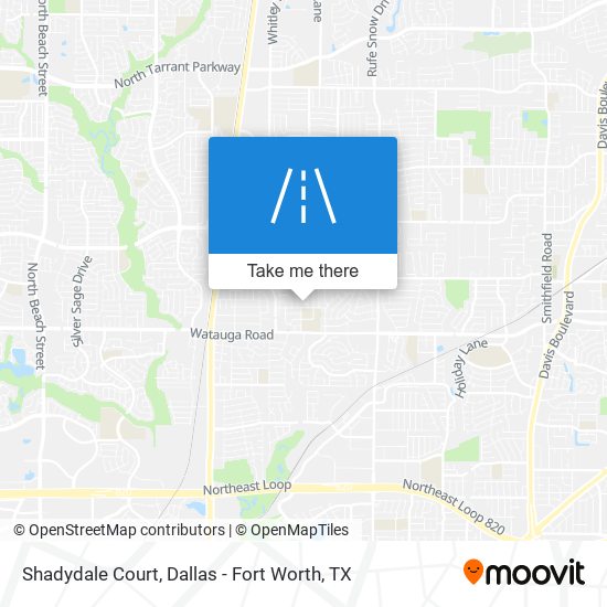 Shadydale Court map