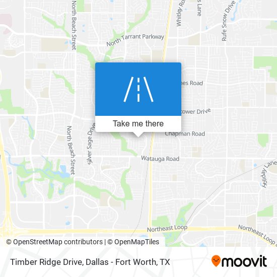 Timber Ridge Drive map