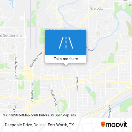 Mapa de Deepdale Drive