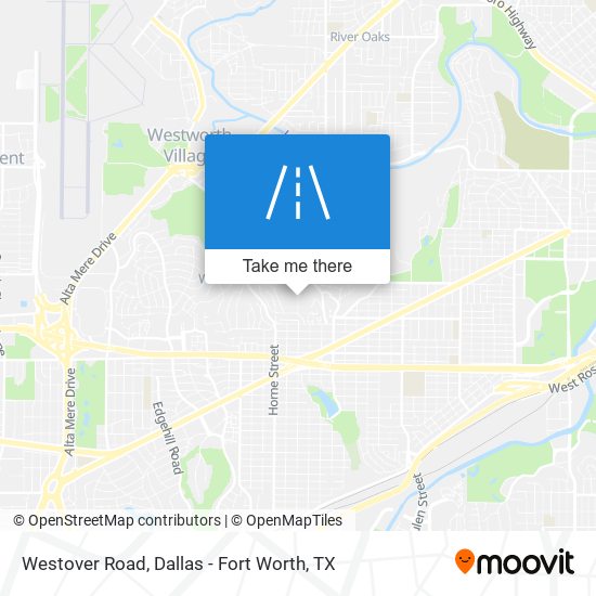 Mapa de Westover Road