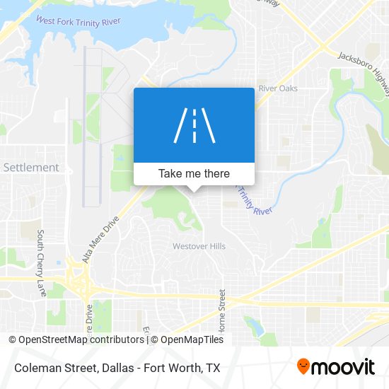 Mapa de Coleman Street