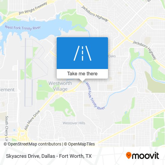 Skyacres Drive map