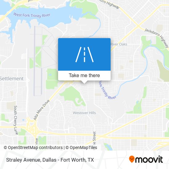 Straley Avenue map