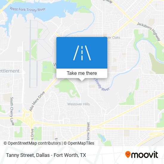 Tanny Street map