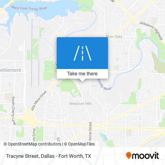Tracyne Street map