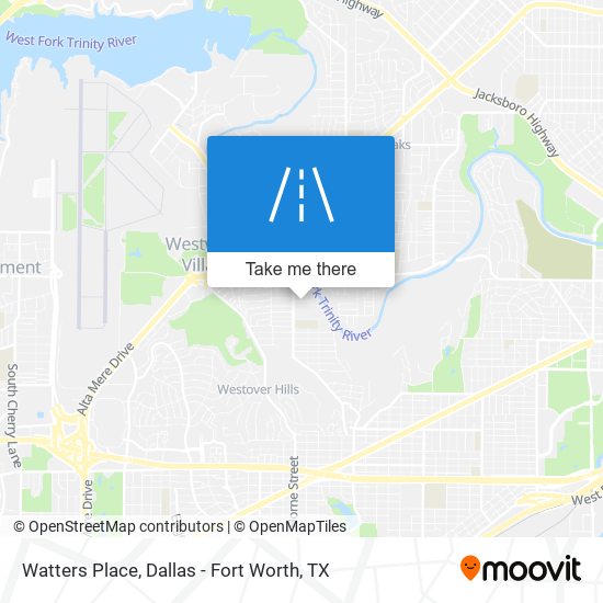 Watters Place map
