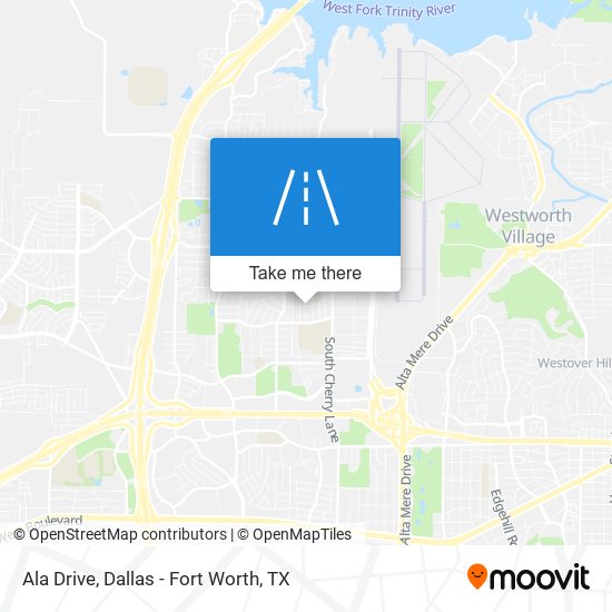 Ala Drive map