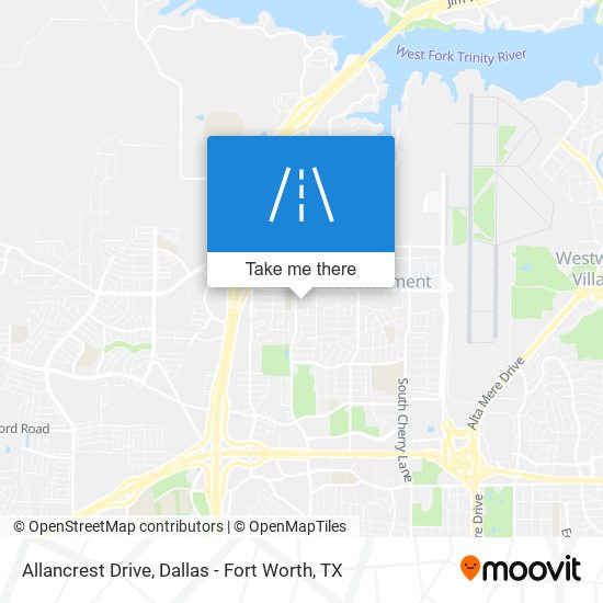 Mapa de Allancrest Drive