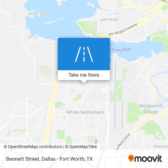 Mapa de Bennett Street