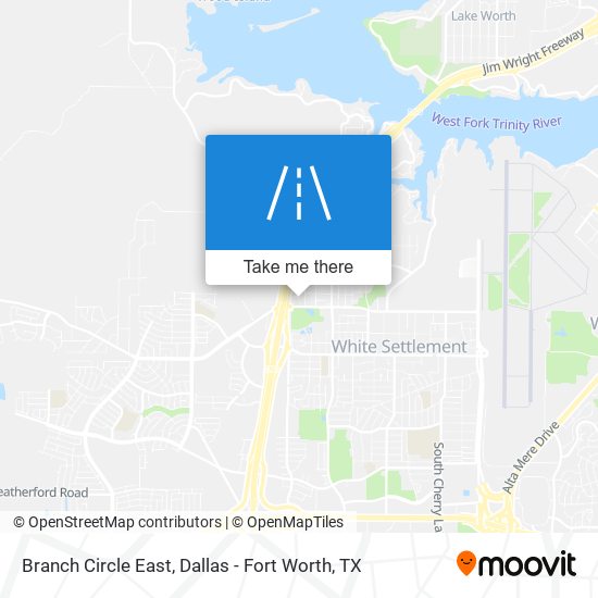 Mapa de Branch Circle East