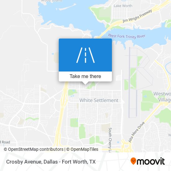 Mapa de Crosby Avenue