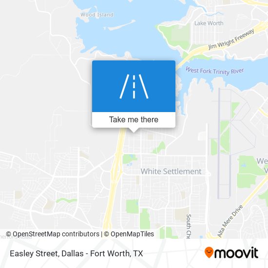 Easley Street map