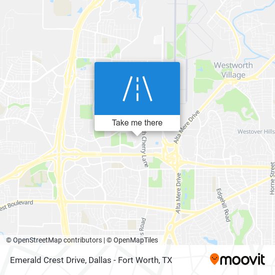 Mapa de Emerald Crest Drive