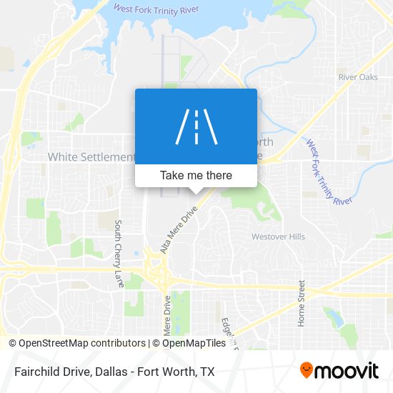 Fairchild Drive map
