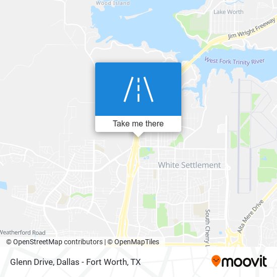 Glenn Drive map