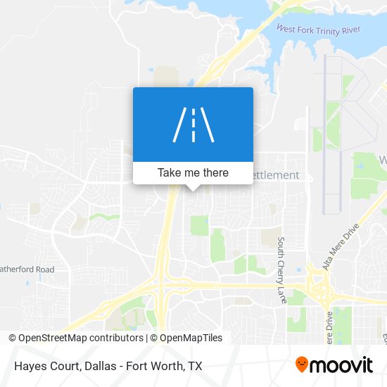 Hayes Court map