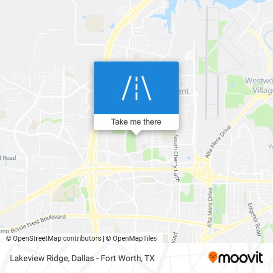 Mapa de Lakeview Ridge