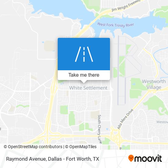 Raymond Avenue map