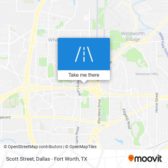 Scott Street map