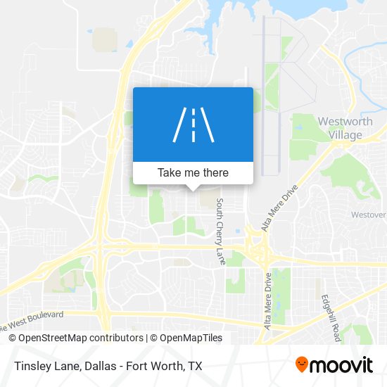 Tinsley Lane map