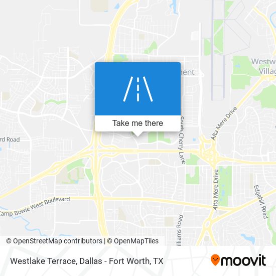 Westlake Terrace map