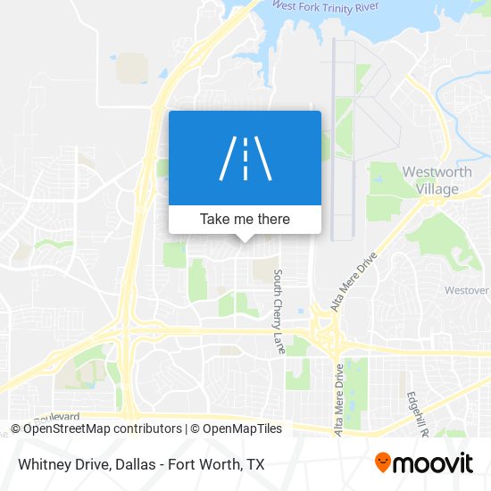 Mapa de Whitney Drive
