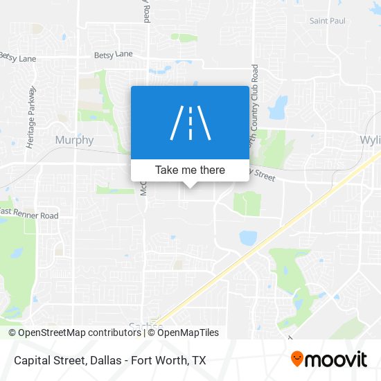 Mapa de Capital Street