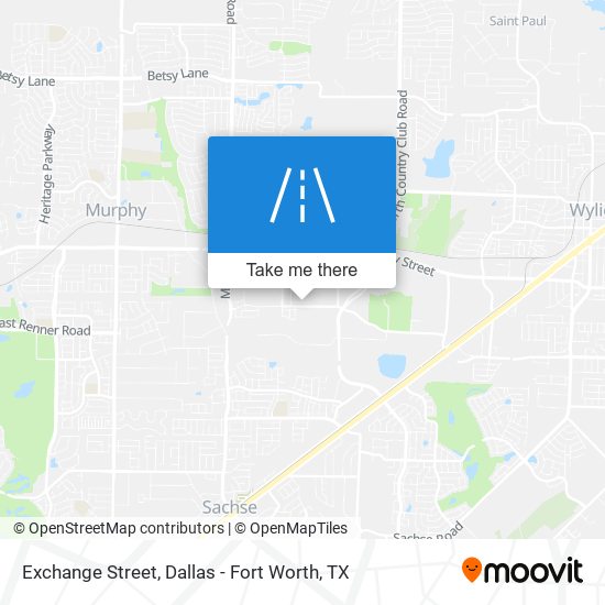 Exchange Street map