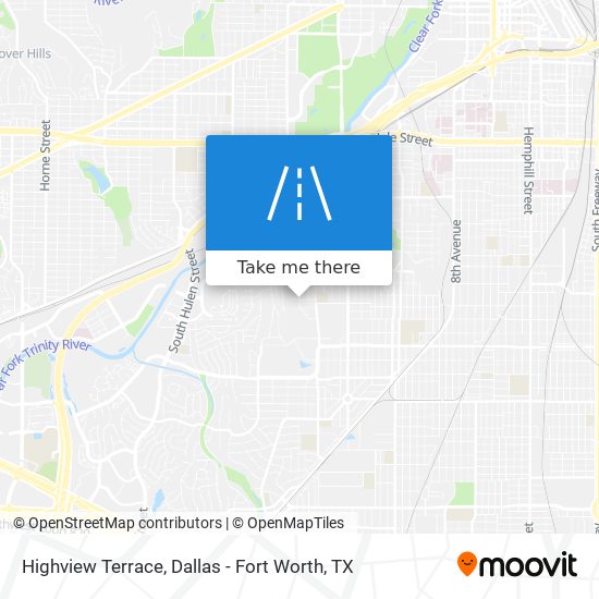 Highview Terrace map