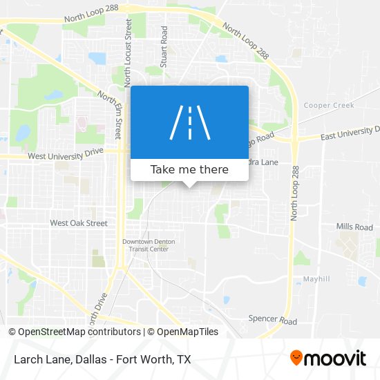 Mapa de Larch Lane