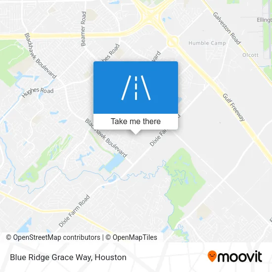 Blue Ridge Grace Way map