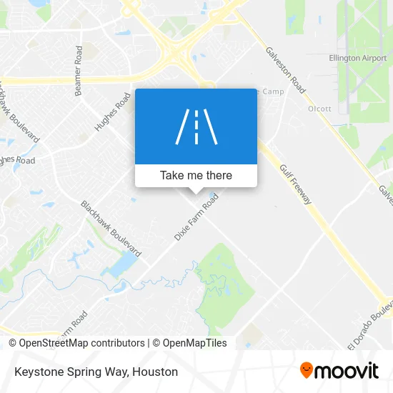 Keystone Spring Way map