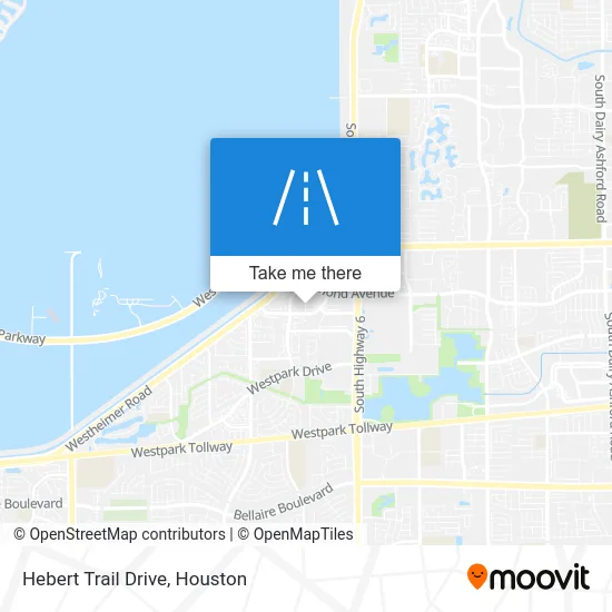 Hebert Trail Drive map