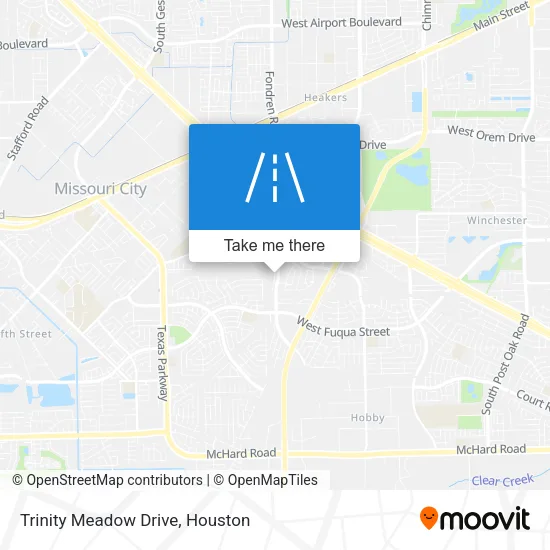 Trinity Meadow Drive map