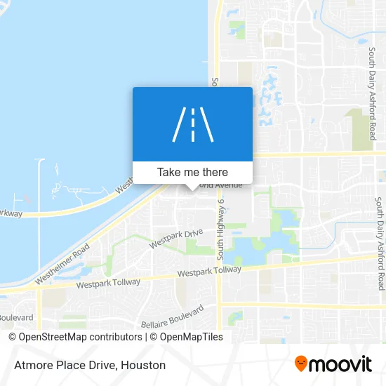 Atmore Place Drive map