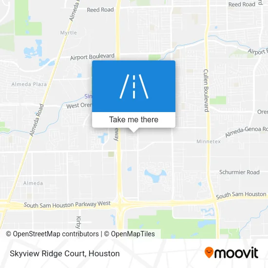 Skyview Ridge Court map