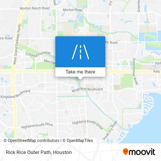 Rick Rice Outer Path map