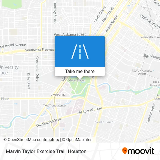 Marvin Taylor Exercise Trail map