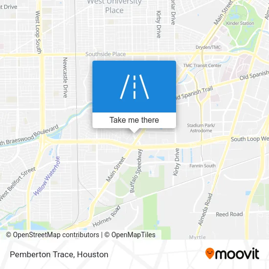Pemberton Trace map