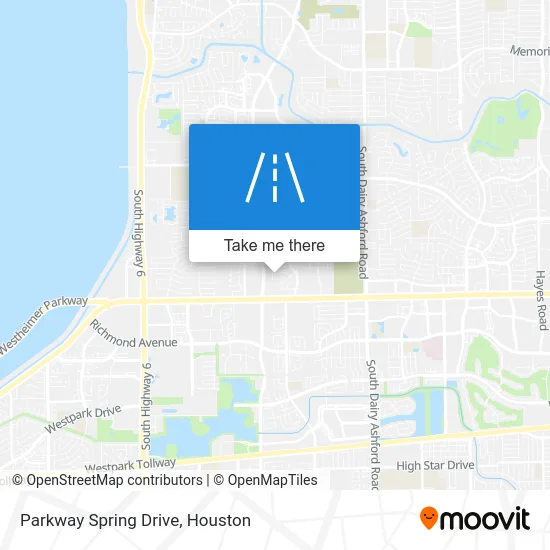 Parkway Spring Drive map