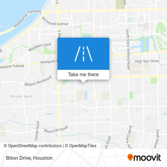 Biton Drive map
