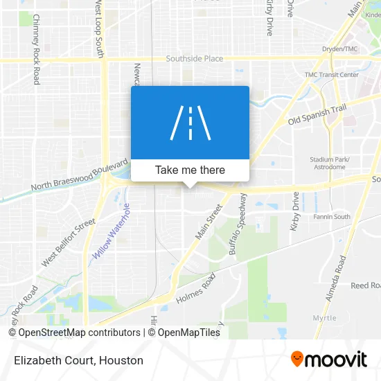 Elizabeth Court map