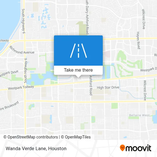 Wanda Verde Lane map