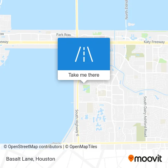 Basalt Lane map